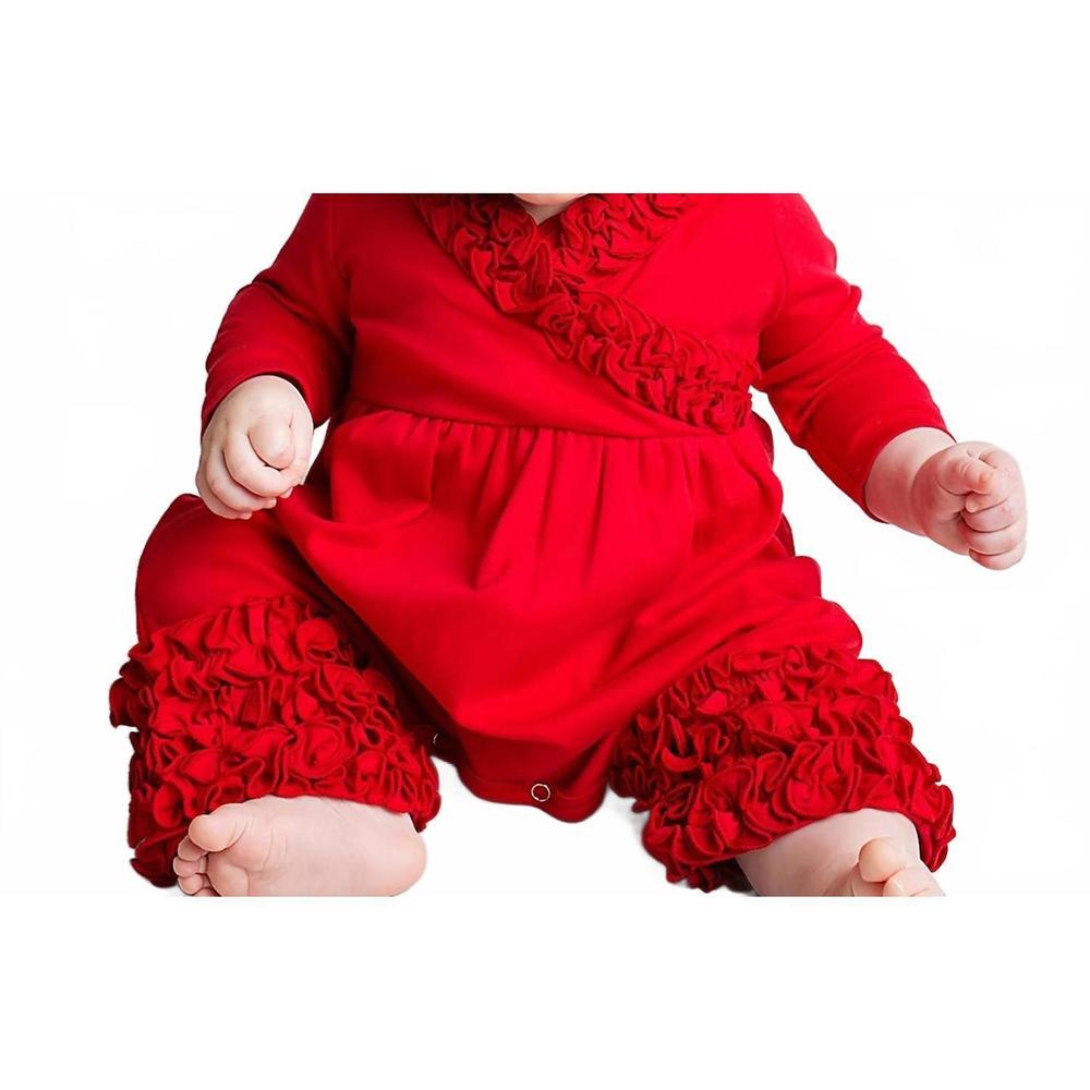 NEW LEMON LOVES LAYETTE olivia romper in true red